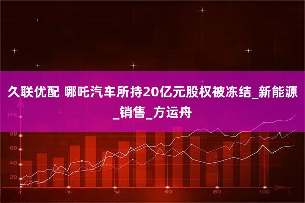久联优配 哪吒汽车所持20亿元股权被冻结_新能源_销售_方运舟
